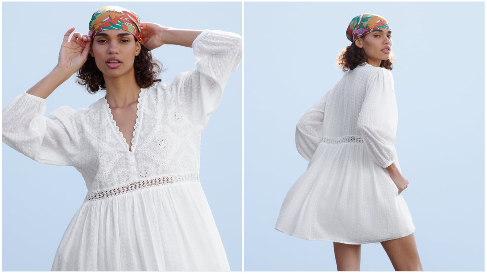 10 savršenih modela letnje bele haljine u Zari