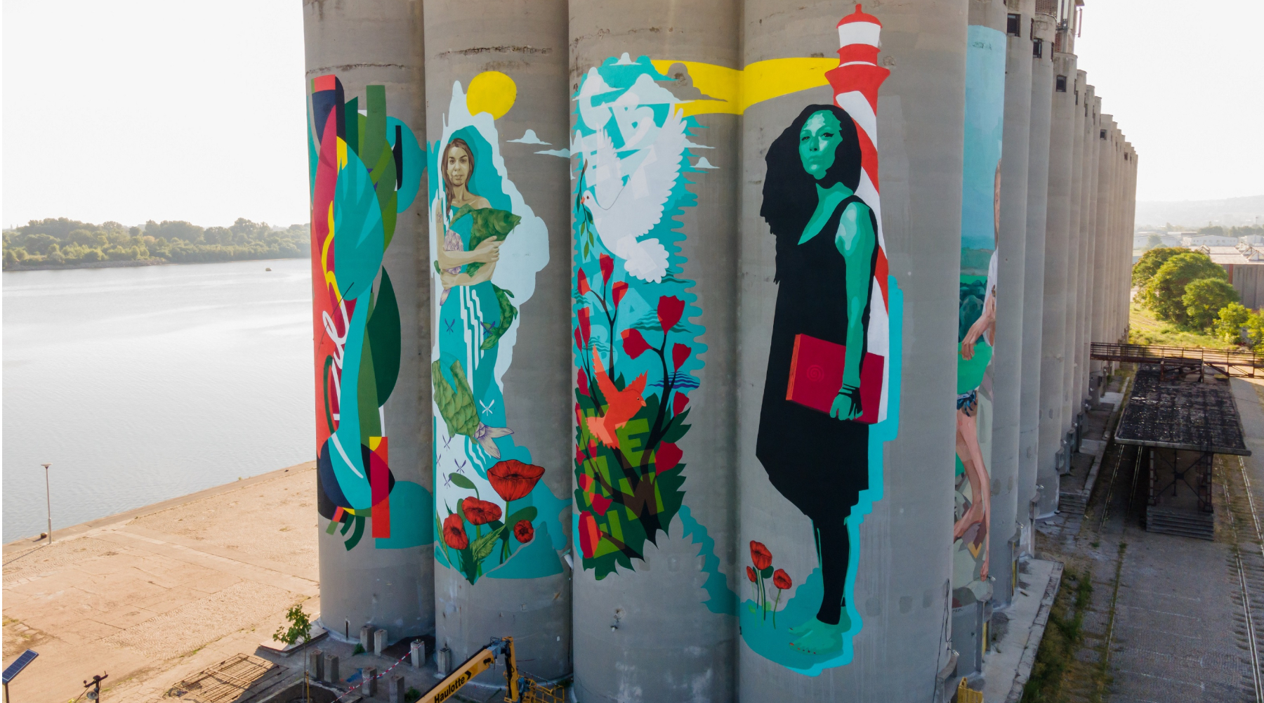 Kompanija A1 Srbija i beogradski Silosi otkrili su četiri nova murala naših vodećih umetnika