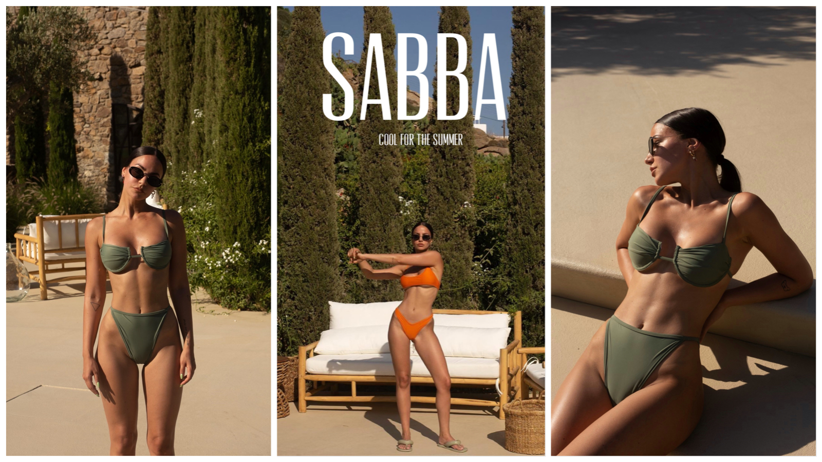 Mykonos kao destinacija promo kampanje nove kolekcije brenda Sabba