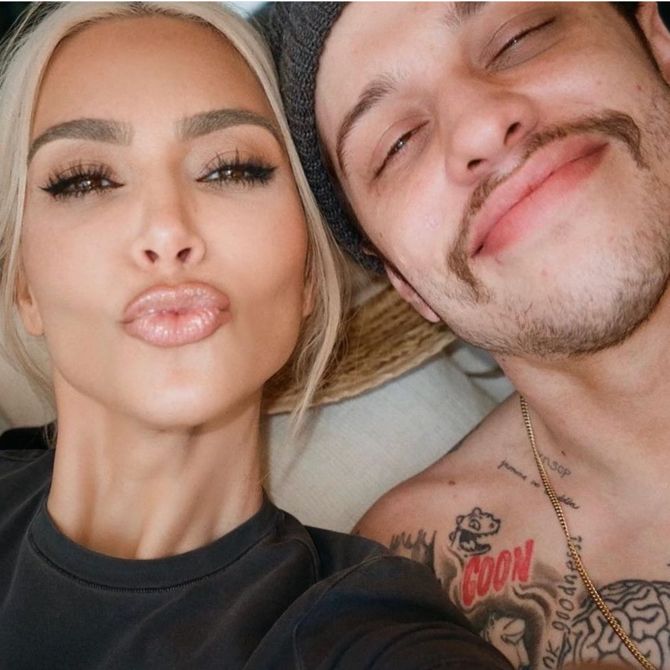 Kim Kardashian & Pete Davidson