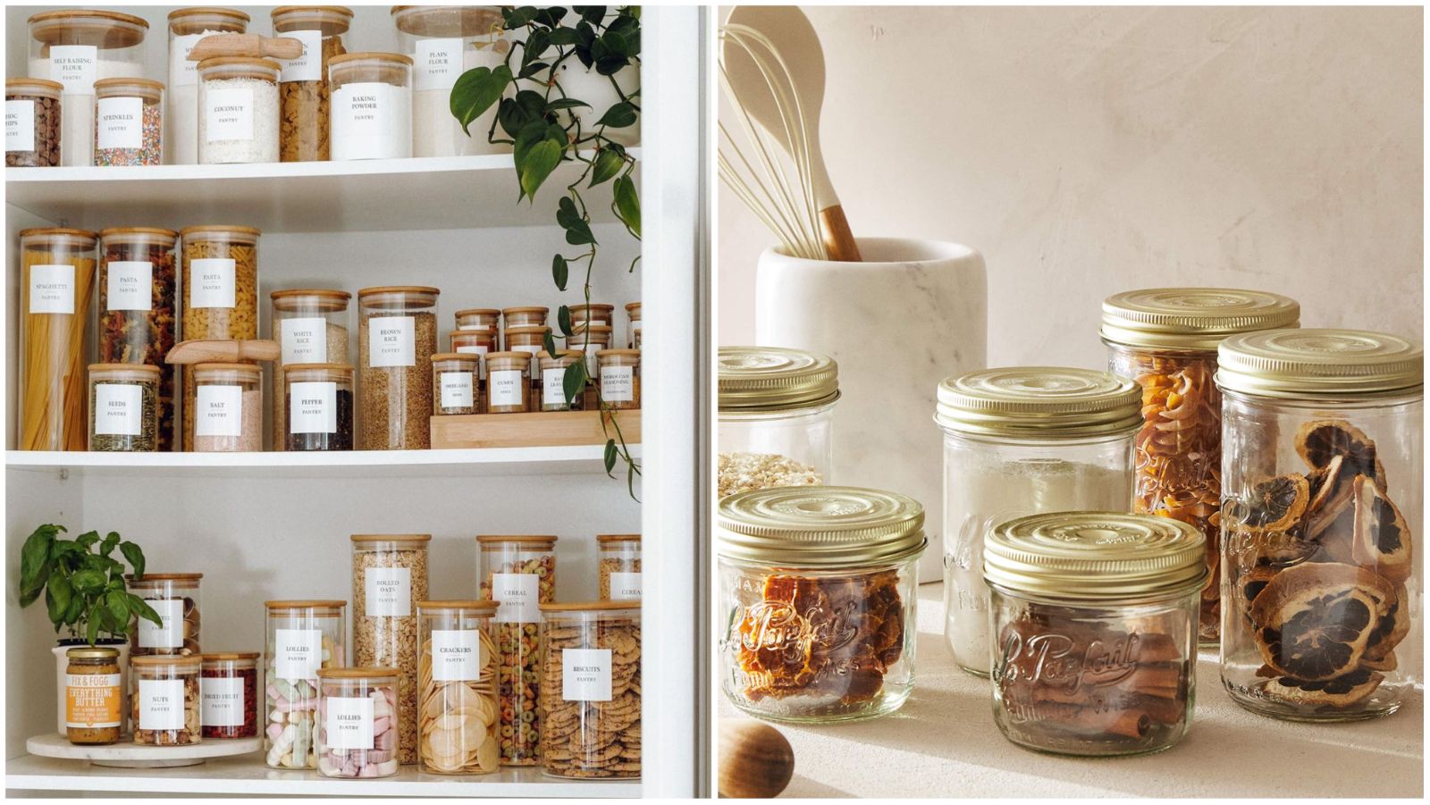 Pantry goals: Staklene posude za hranu koje će ulepšati i uneti red u svaku kuhinju