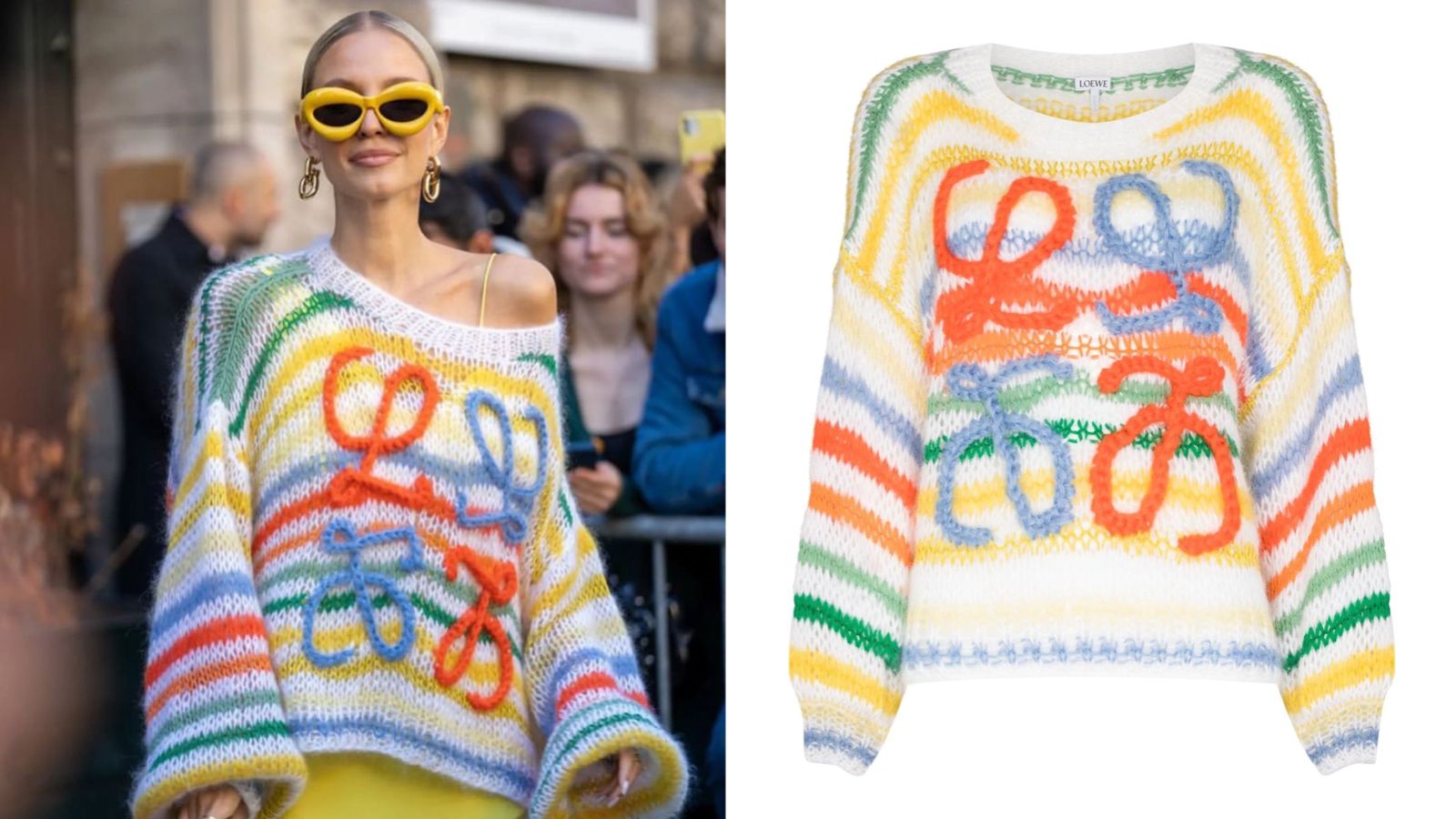 Trend Alert: Loewe šareni knitwear