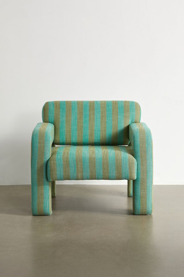 Ruby Striped Chair