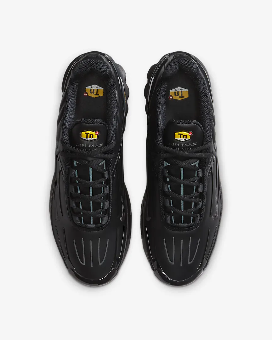 Nike Air Max Plus 3 Leather Black/Black Hypebeast