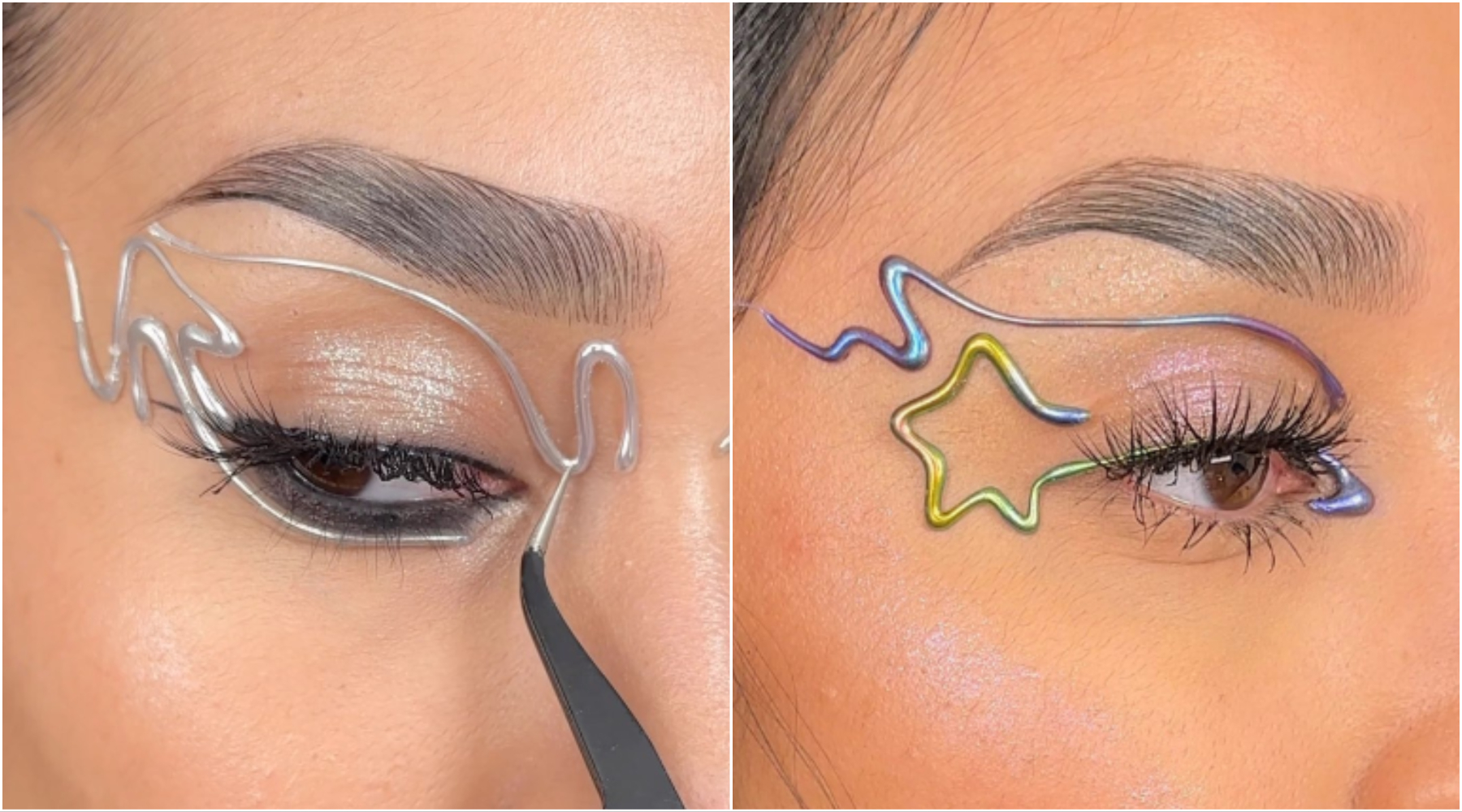 Hot glue eyeliner: Viralan trend kao ostvarenje naših cyber make-up snova
