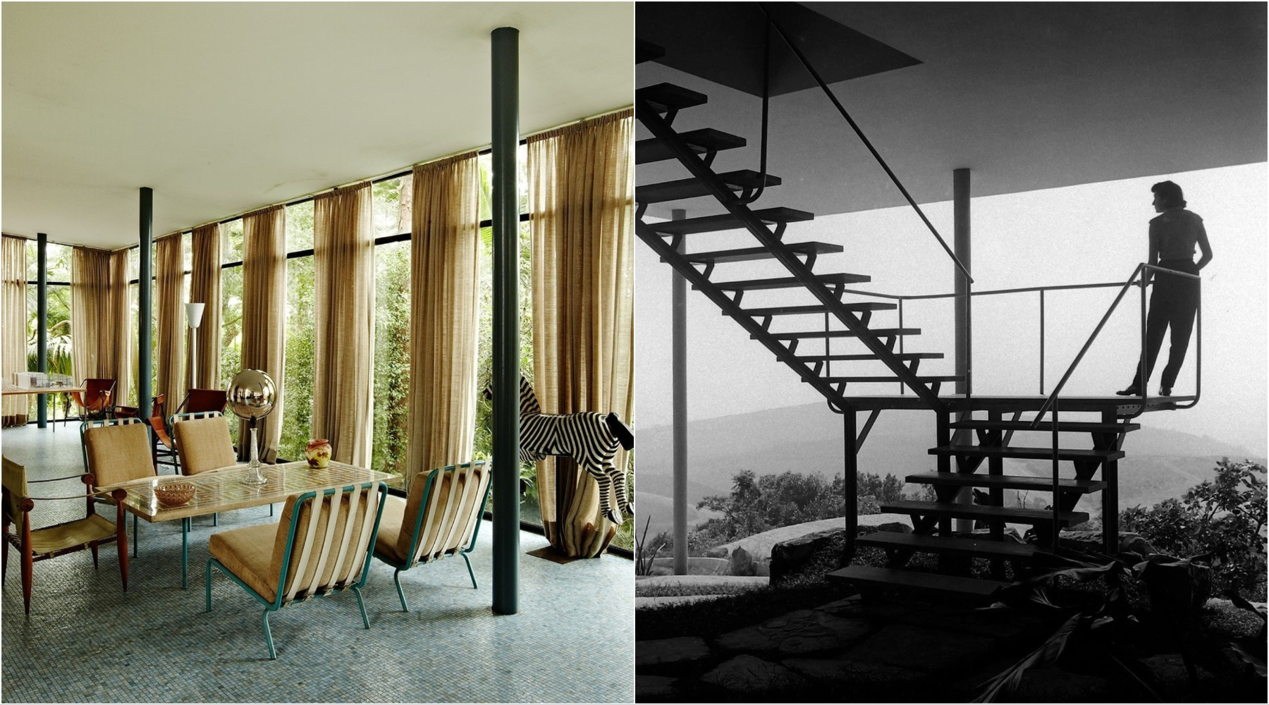 Casa de Vidro: Modernistički dom Line Bo Bardi smešten u šumama Sao Paola