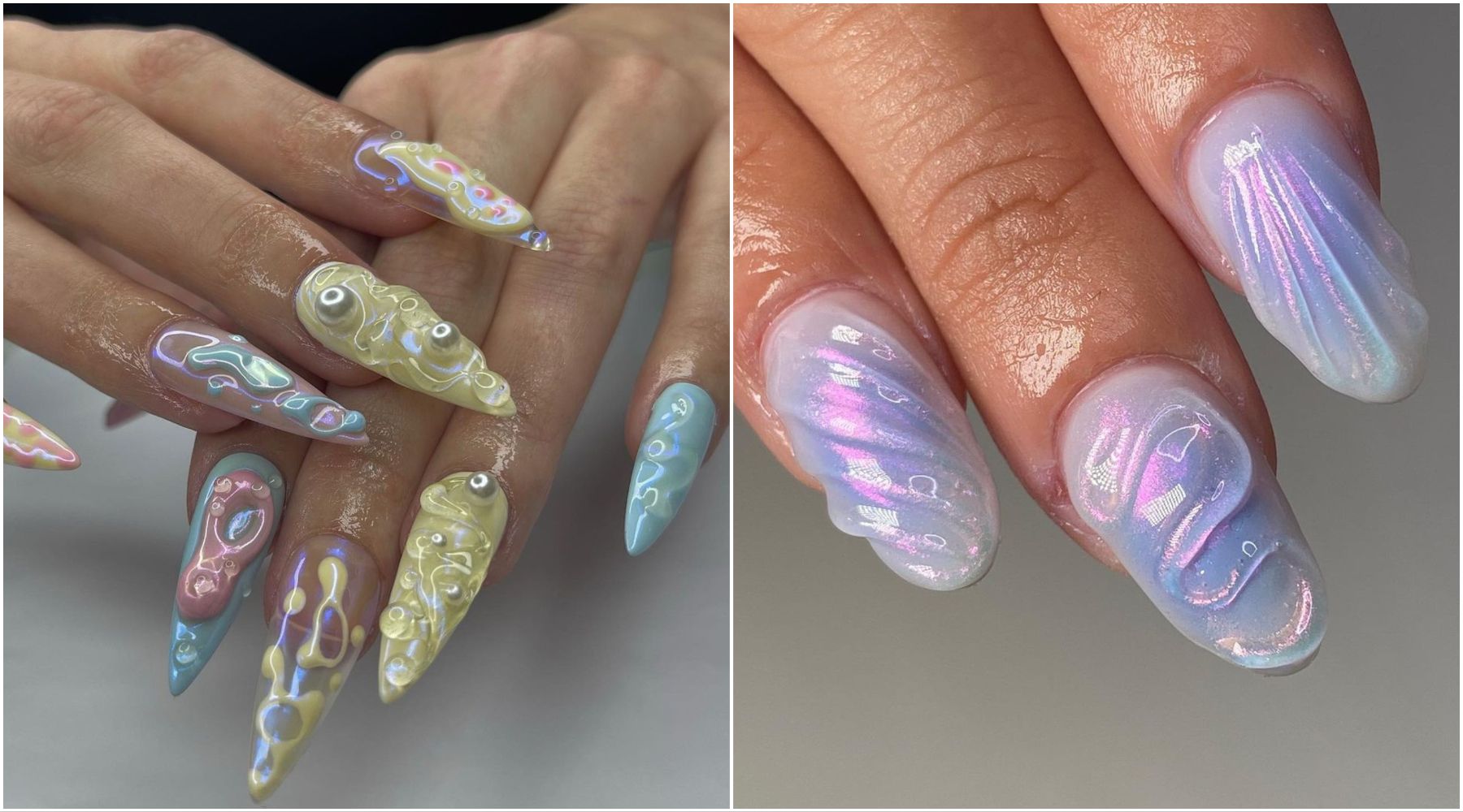 Nail art inspiracija: Mermaidcore