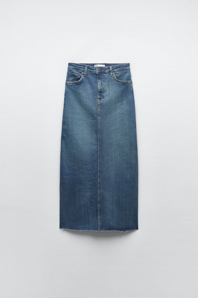 Maxi denim suknje