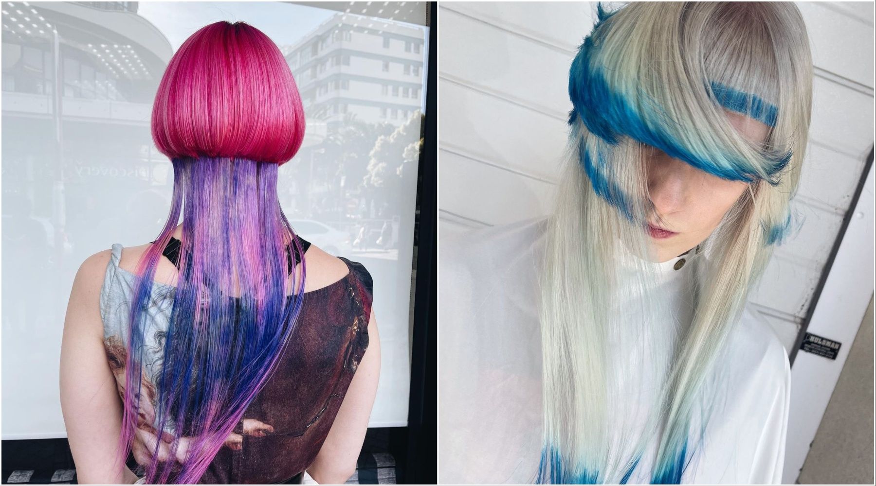 Hypebeast hairstyle inspo: Jellyfish hair