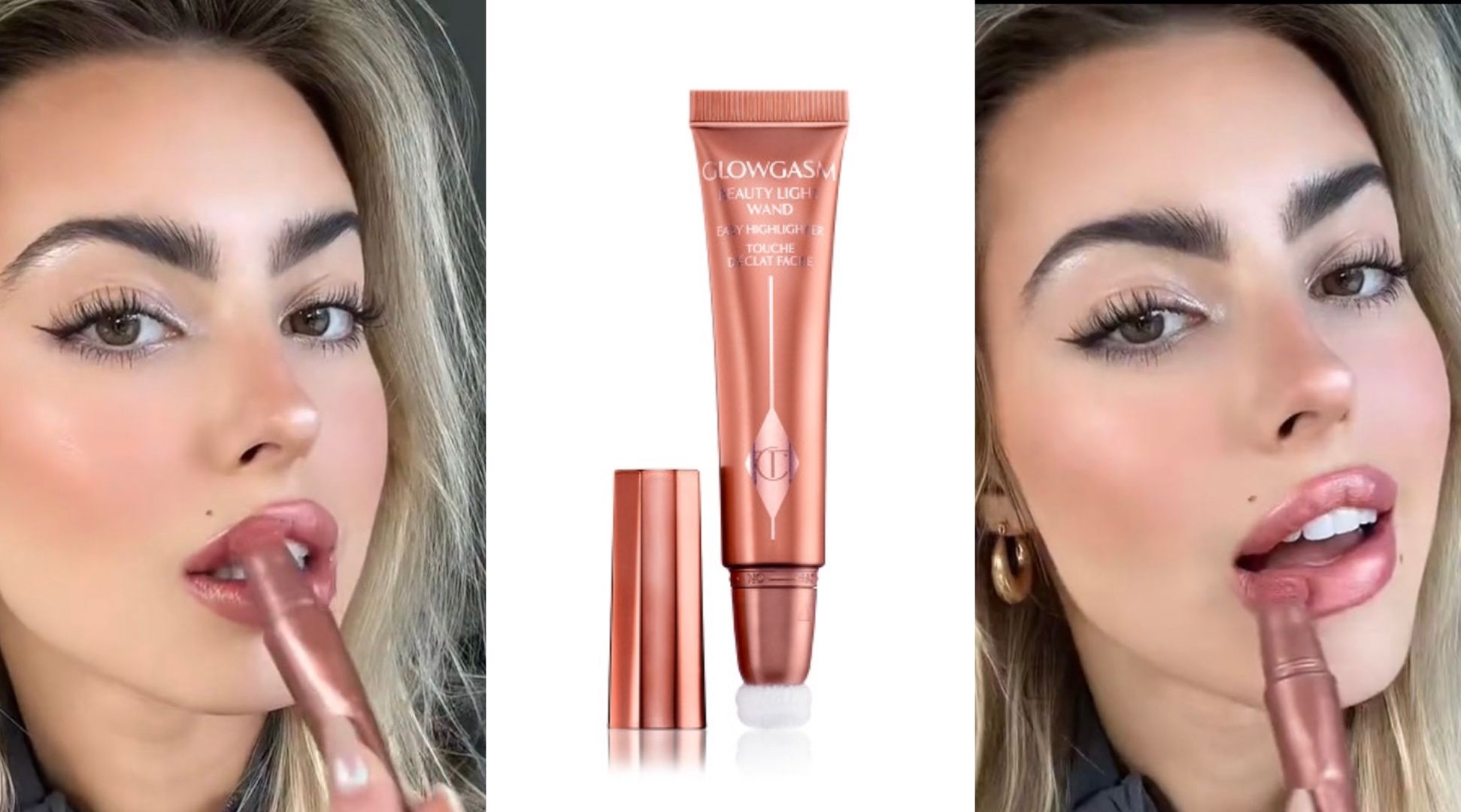 Beauty trick: Tečni highlighter u ulozi ruža za usne