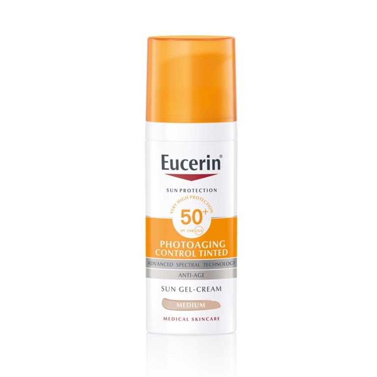 EUCERIN ANTI-AGE TONIRANI FLUID ZA ZAŠTITU OD SUNCA SPF 50+ SVETLI