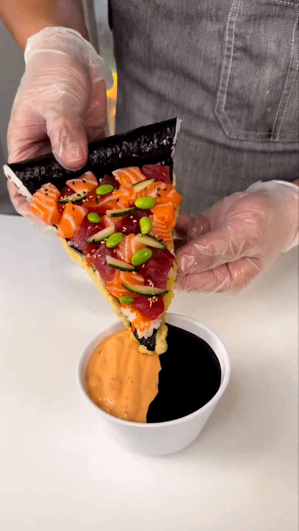 Sushi pizza? Donosimo recept