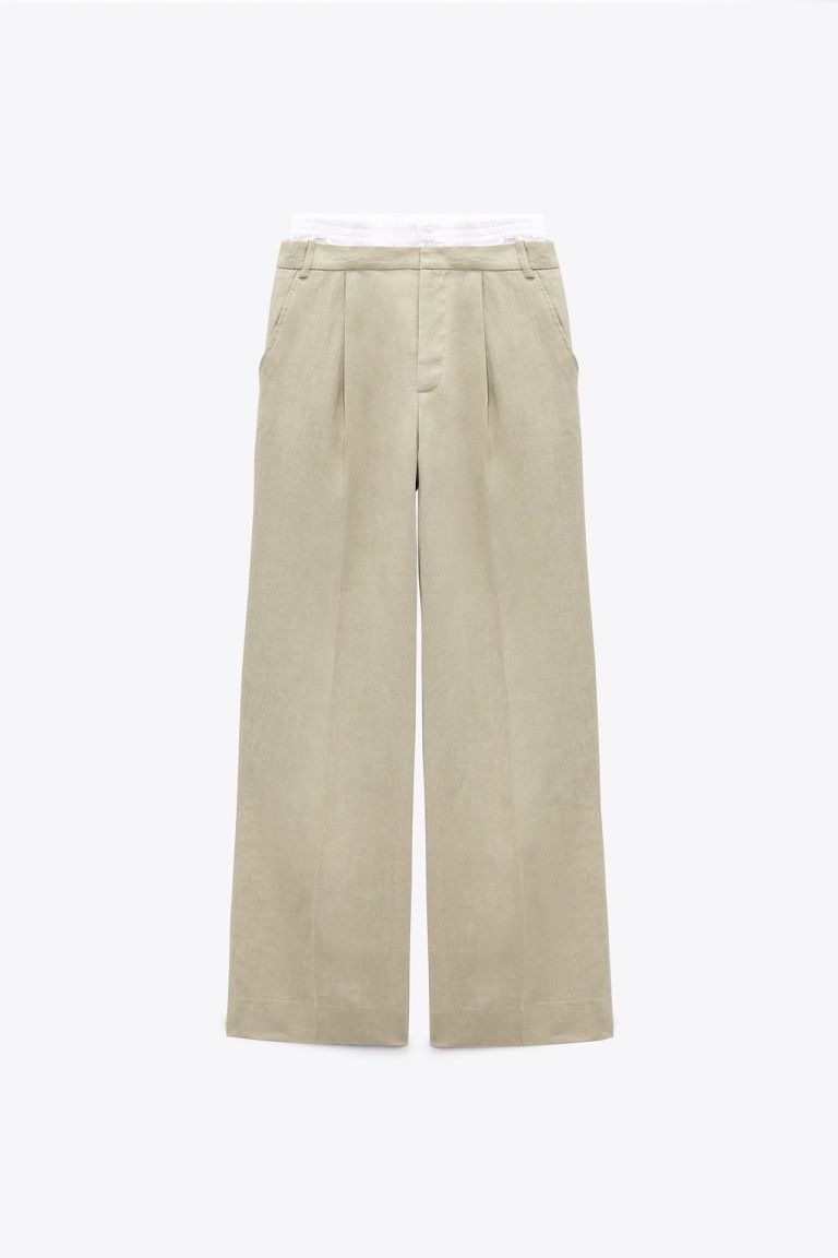 Zara lanene pantalone