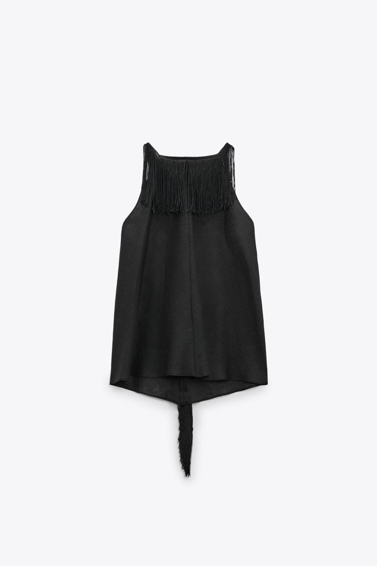 Zara laneni top