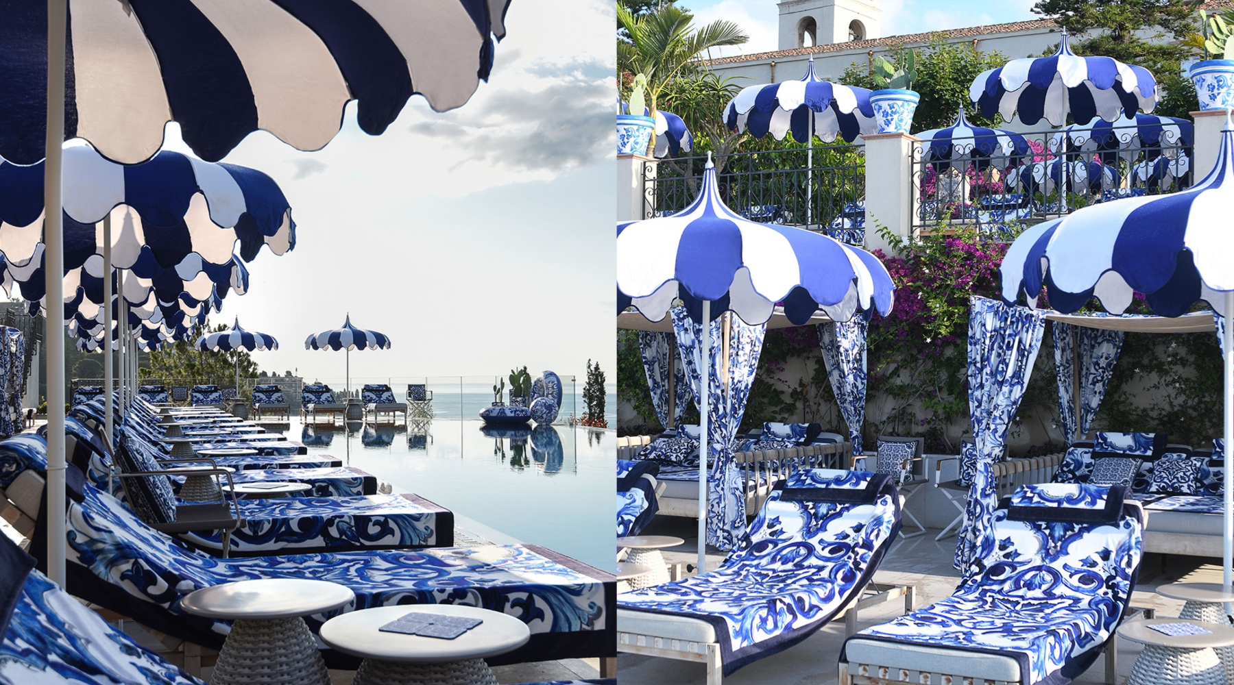 Pool-side hotela Four Seasons iz serije „White Lotus“ u novom Dolce&Gabbana ruhu