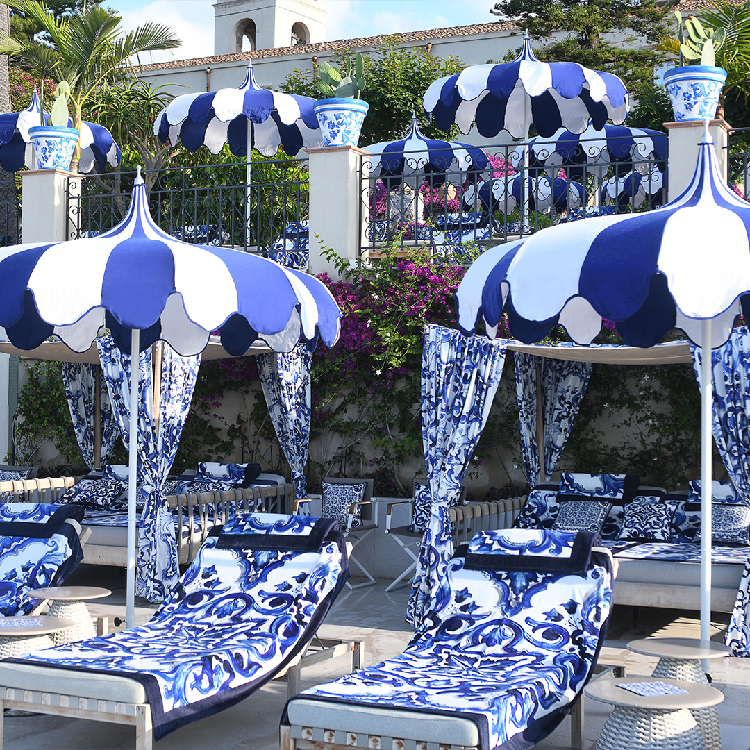 Pool-side hotela Four Seasons iz serije „White Lotus“ u novom Dolce&Gabbana ruhu