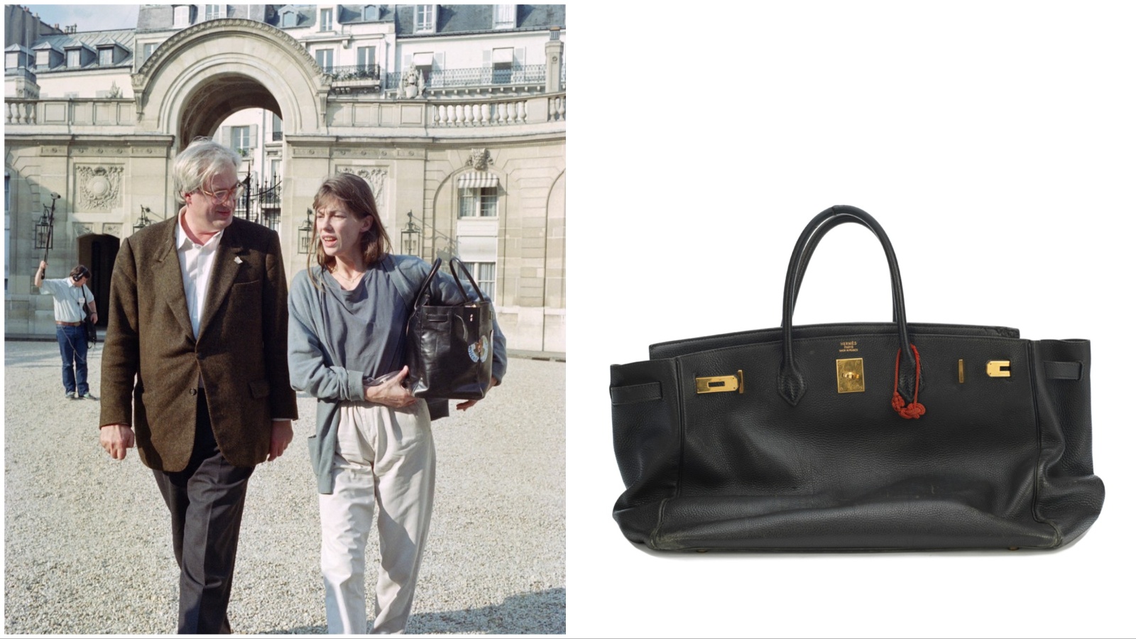 Kako je Jane Birkin nosila Birkin torbu