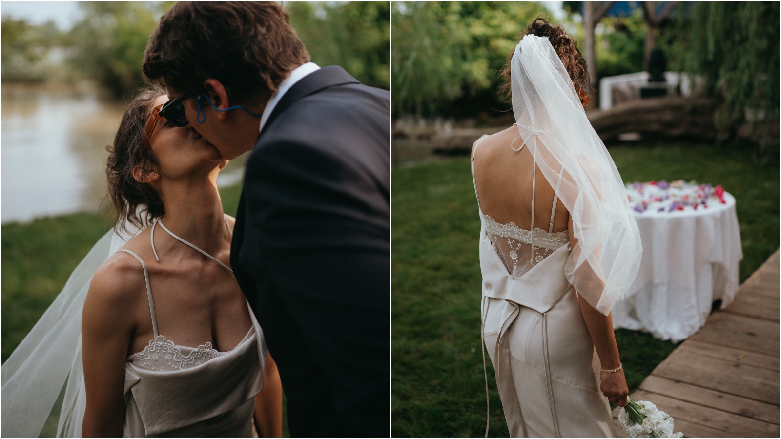 Sasvim (ne)obično venčanje fotografkinje Aleksandre Martinović u custom made venčanici Sande Simone