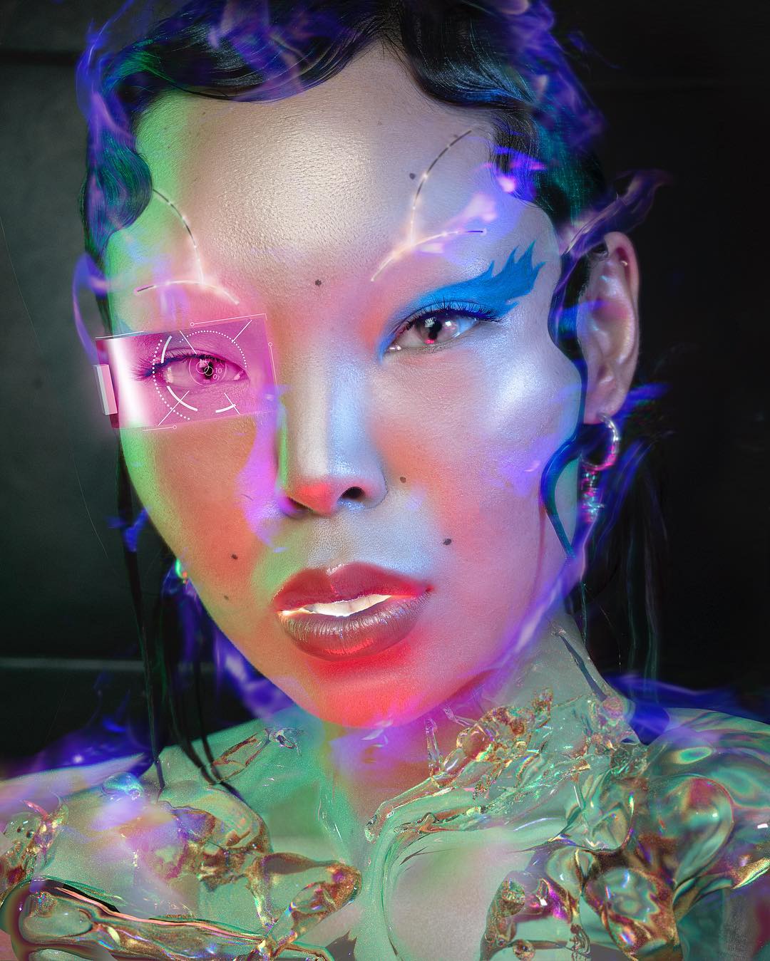 Šta nastane kada se spoje make up i digitalna umetnost – na primeru Aryune Tardis