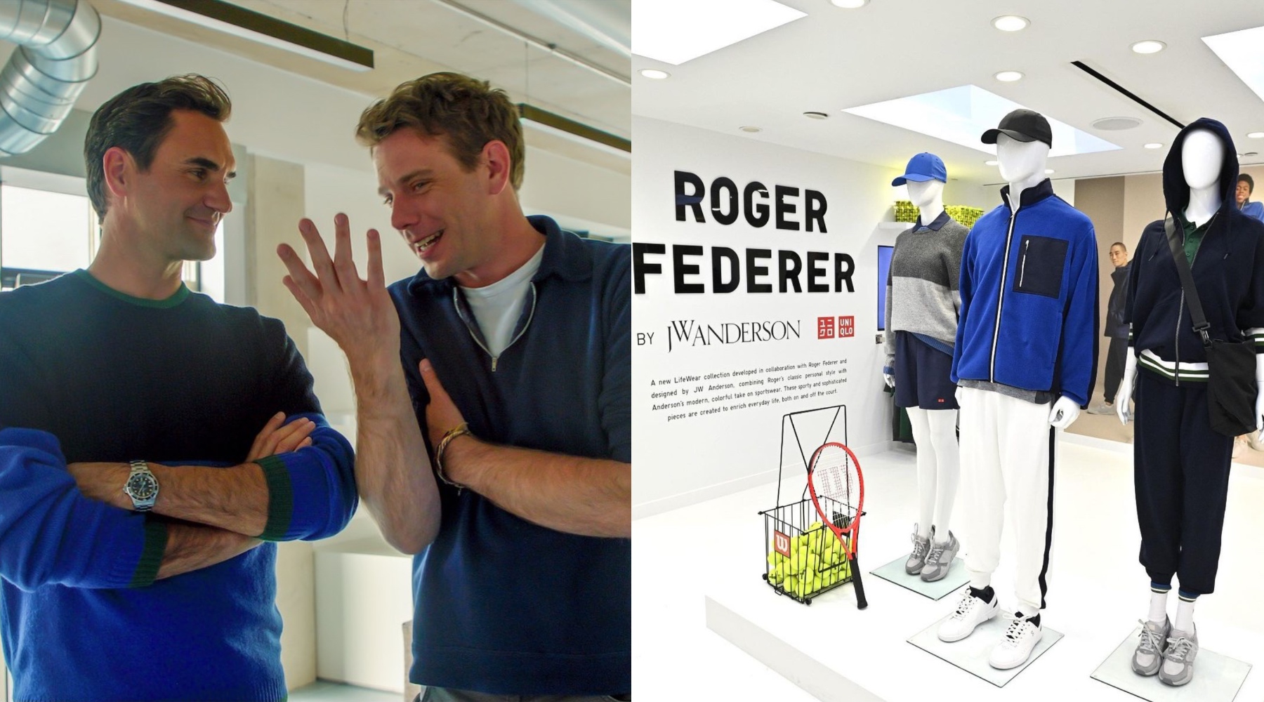 Federer i JW Anderson dizajnirali kolekciju za Uniqlo