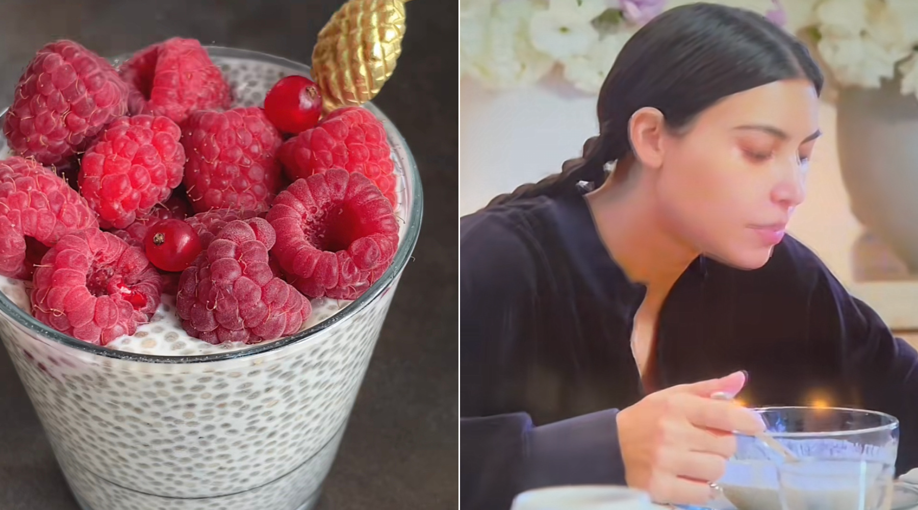 Kako Kim Kardashian sprema chia puding