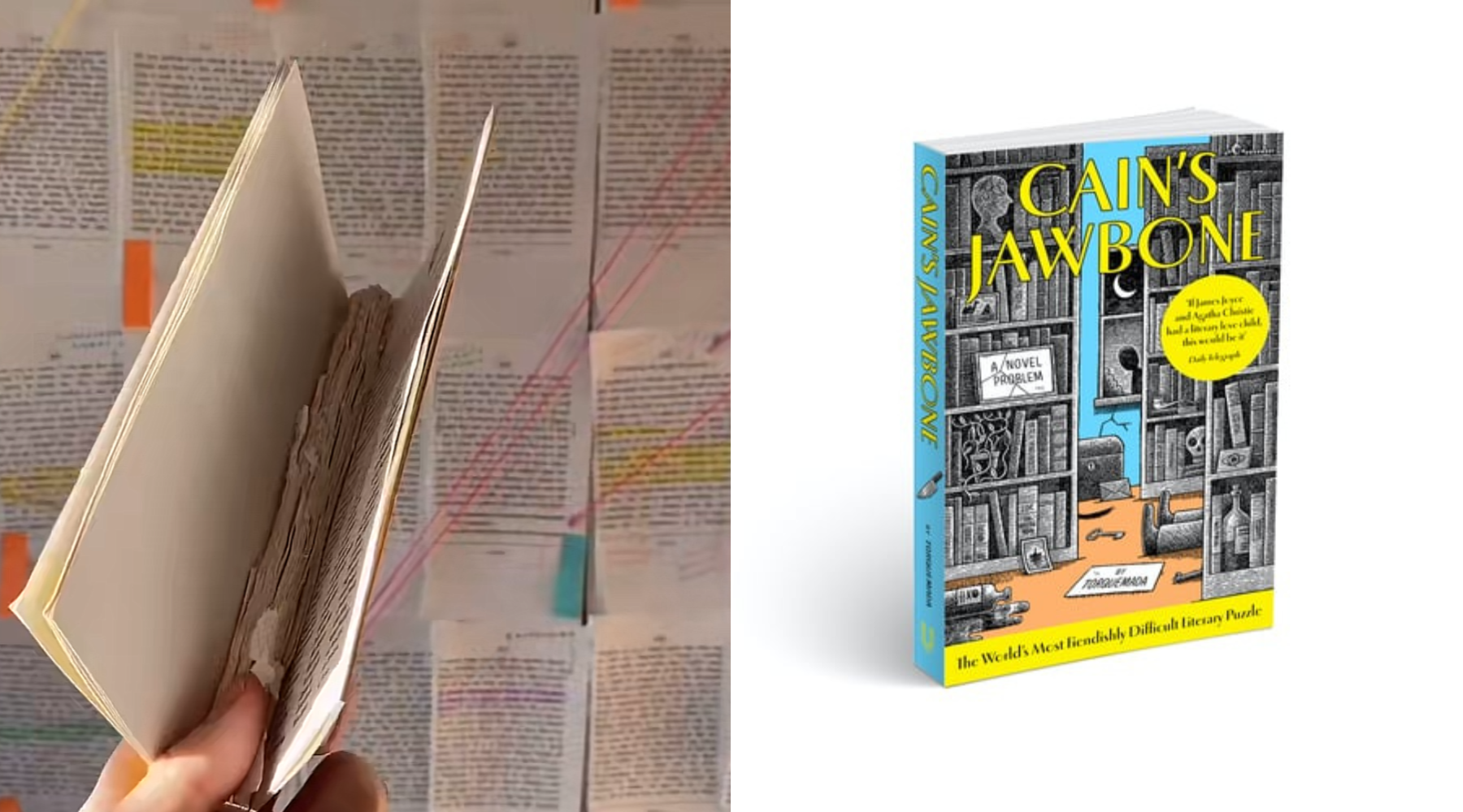 Wishlist: Knjiga misterije „Cain’s Jawbone“