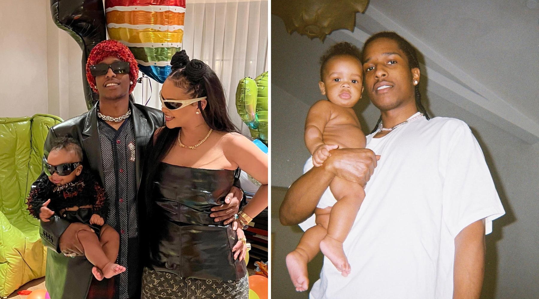 Rihanna i Asap Rocky konačno objavili prve porodične fotografije – modne, naravno