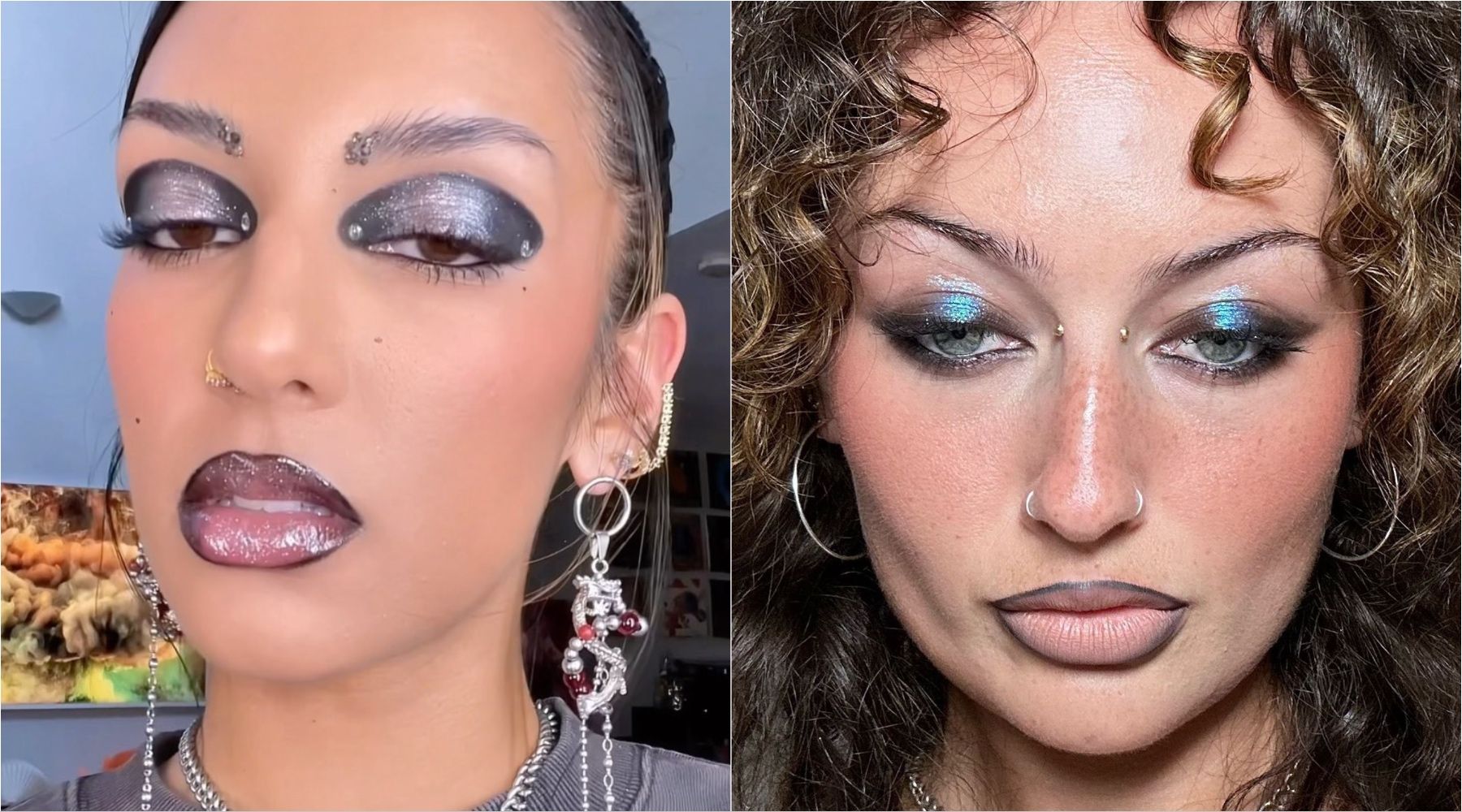 Beauty trend za jesen: Metallic smokey eye