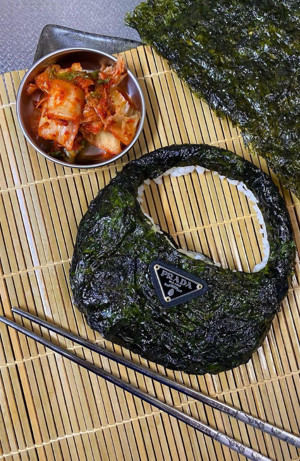 Hypebeast meets Korea: Prada seaweed rolls