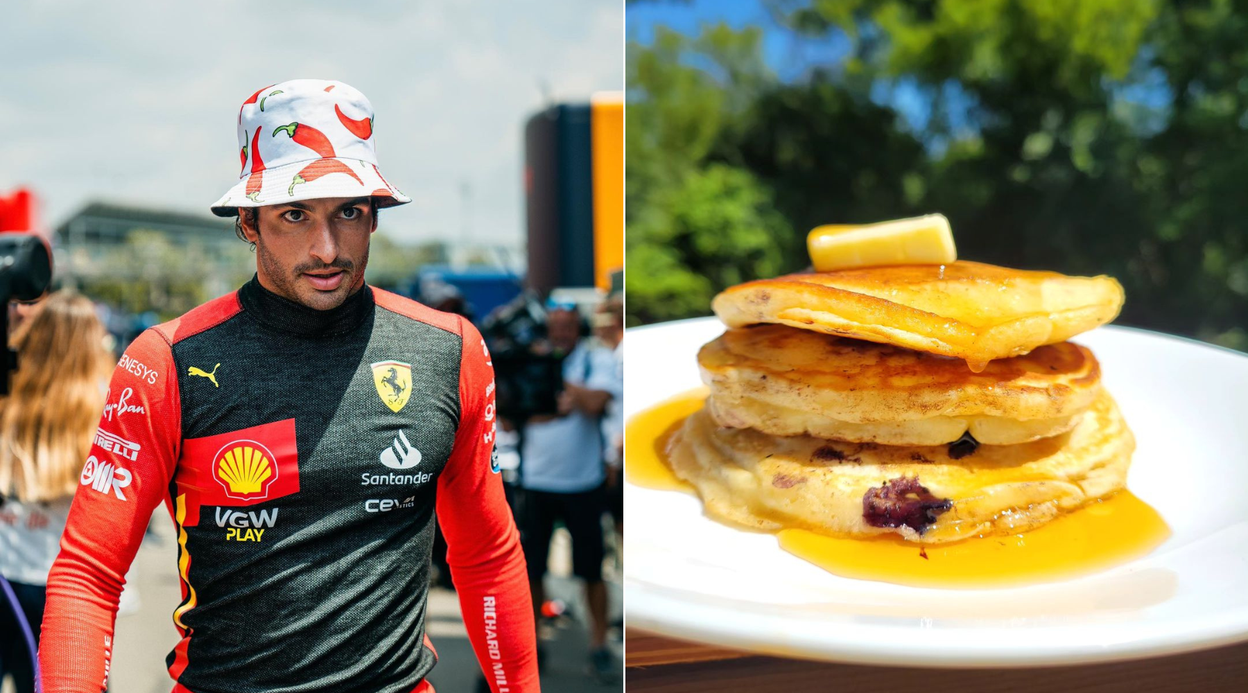 Doručak šampiona: Carlos Sainz otkriva recept za američke palačinke