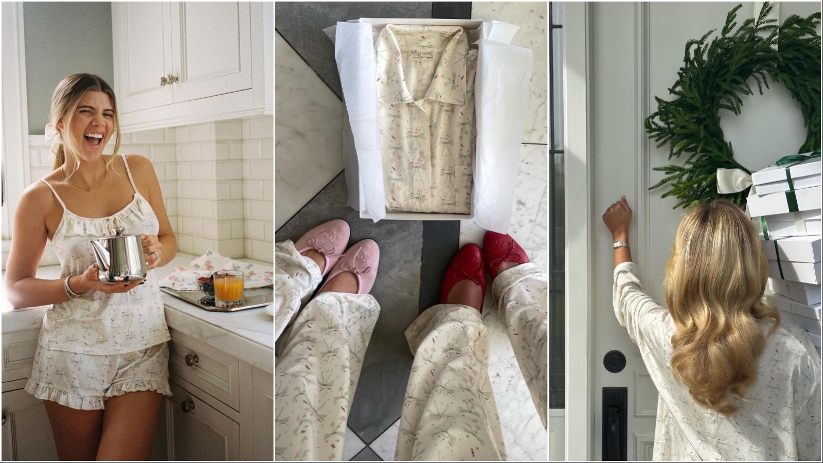 Sofia Richie i Matilda Djerf predstavljaju limitiranu Holiday kolekciju pidžama – želimo ih sve