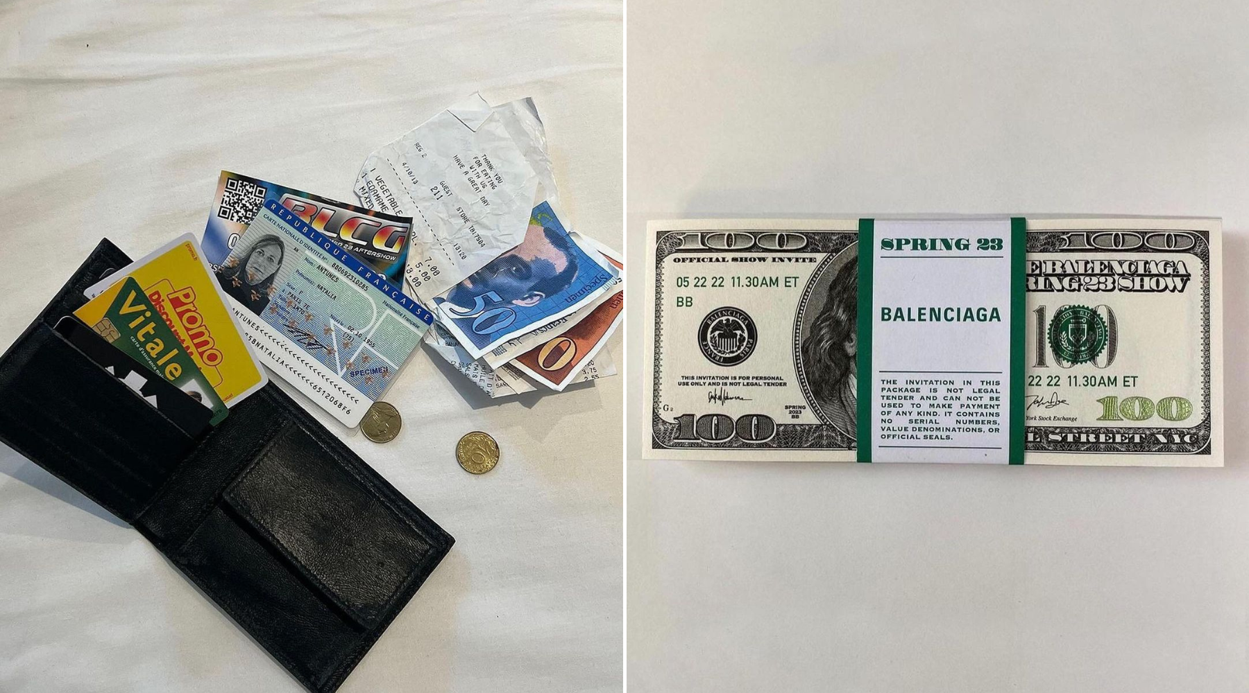 Od izgubljenog novčanika do polomljenog telefona – izdvojili smo upečatljive pozivnice za Balenciaga revije