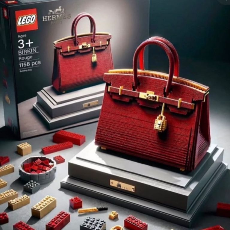 Jedina pristupačna Birkin torba: Kako bi izgledali luksuzni komadi da su napravljeni od Lego kockica