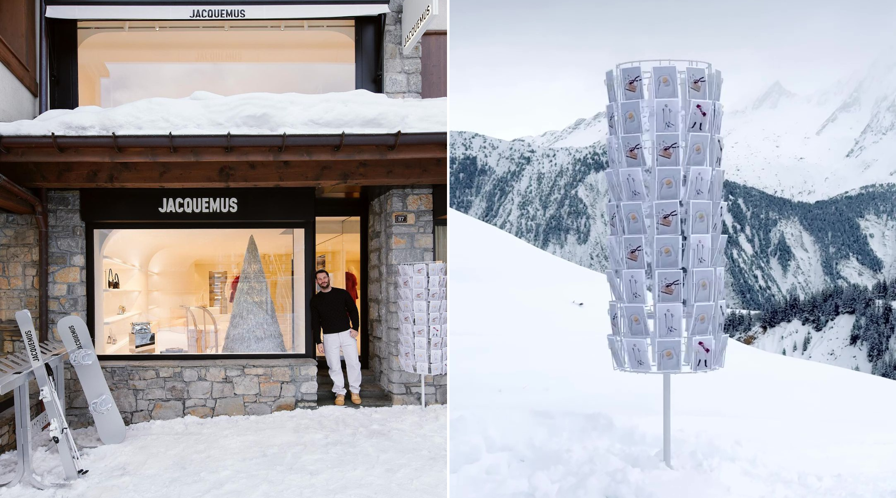 Jacquemus otvorio prvi planinski pop-up store u francuskim Alpima