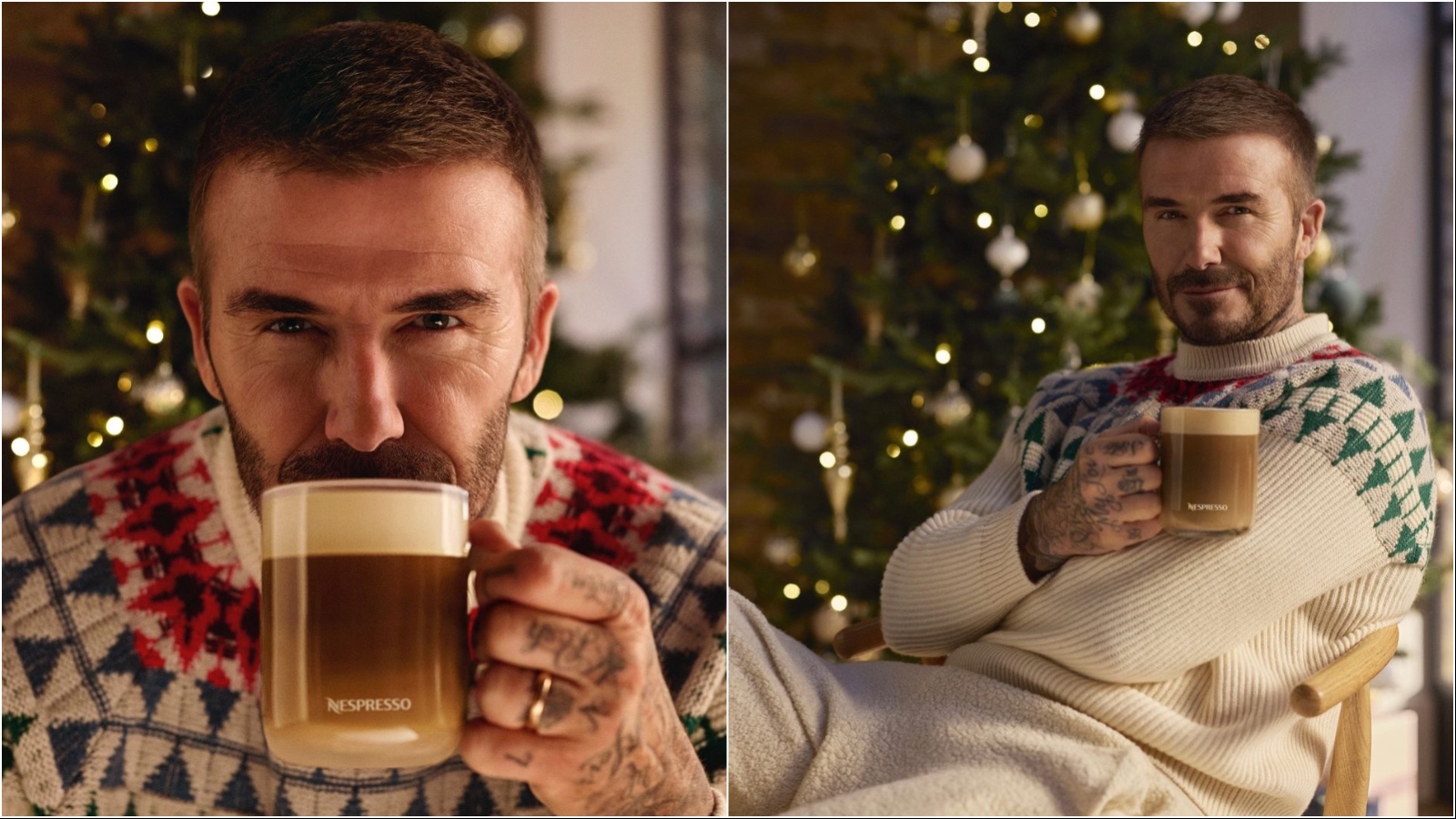 David Beckham u prazničnoj Nespresso kampanji krade svojoj ženi kapsule?