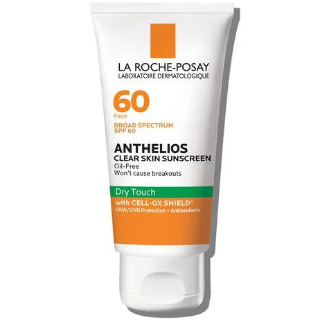 ANTHELIOS CLEAR SKIN OIL FREE SUNSCREEN SPF 60