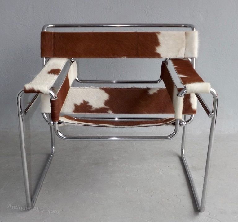 Cow print chair