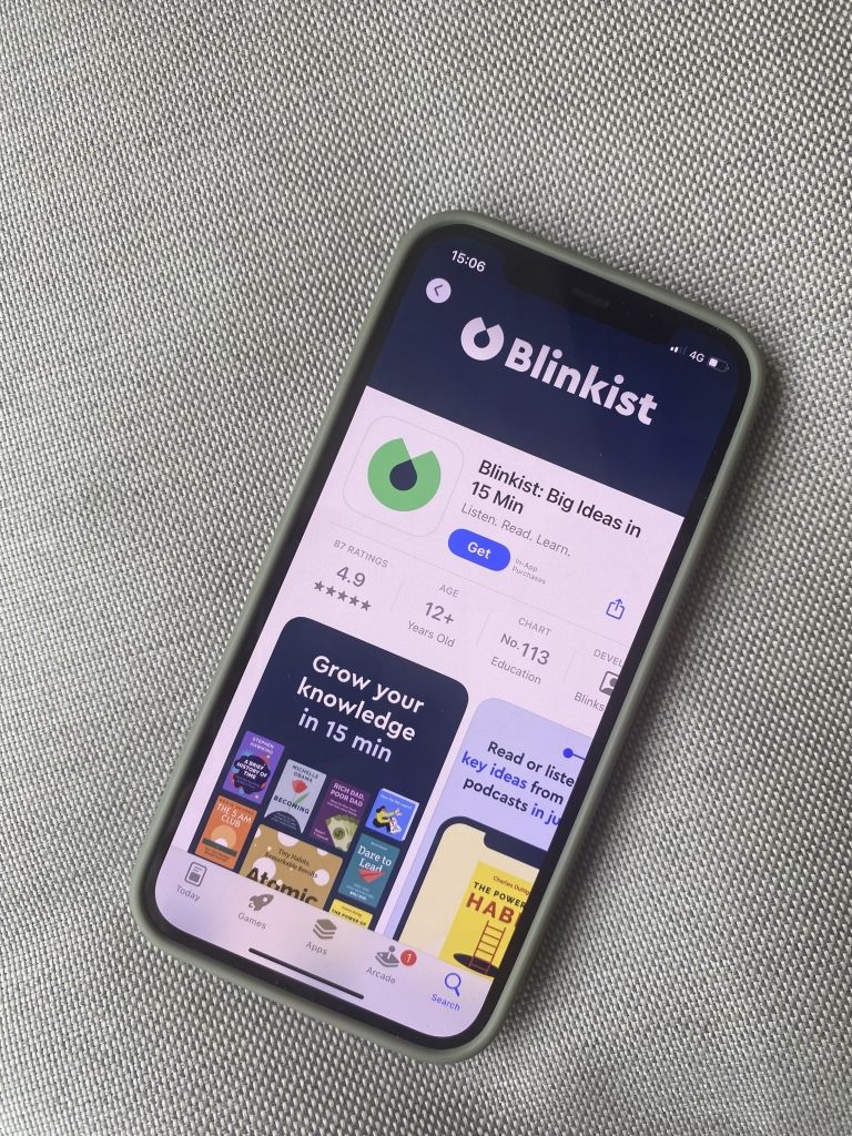 Blinkist aplikacija
