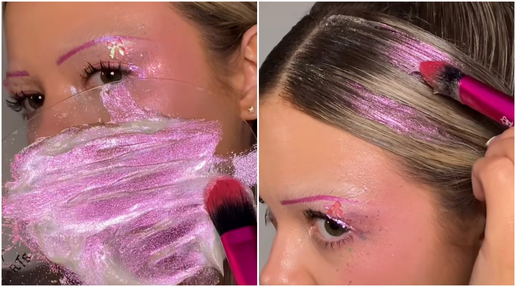 Glitter gel za kosu je najnovija hairstyle inspiracija na našem beauty radaru