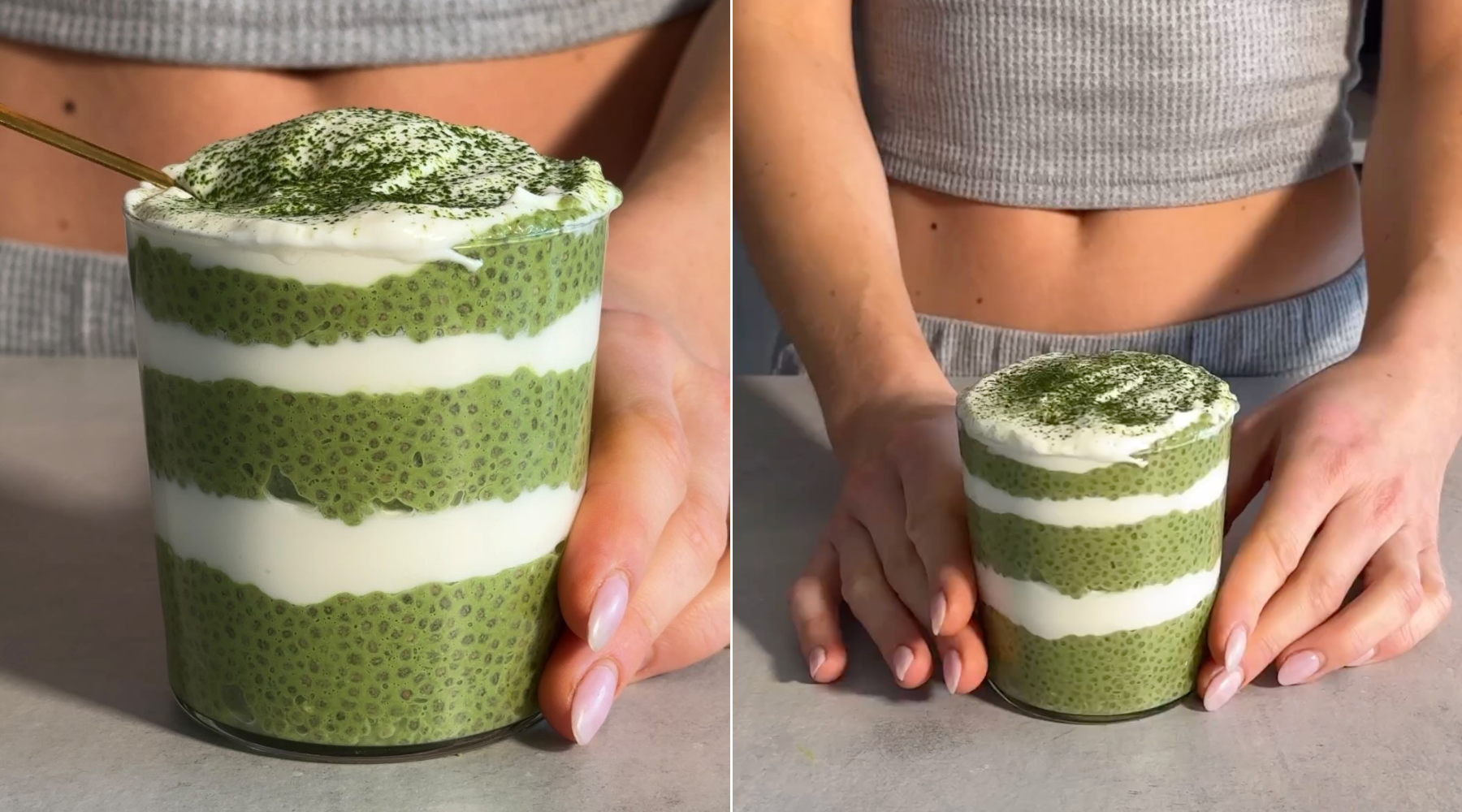 Najbolje od najboljeg: Matcha tiramisu chia puding