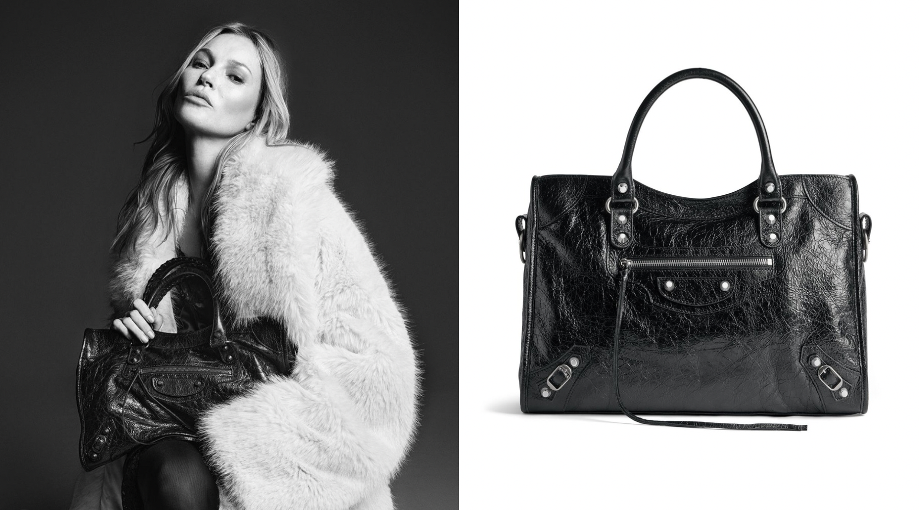 Balenciaga i Kate Moss vraćaju ikonični model torbe kroz prizmu „LE CITY“ kampanje