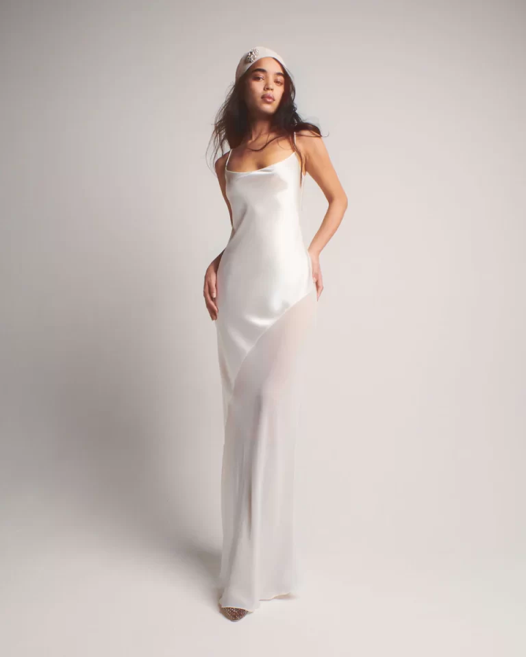 Rat and boa slip dress 3