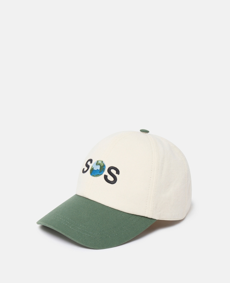 SOS Embroidered Baseball Cap