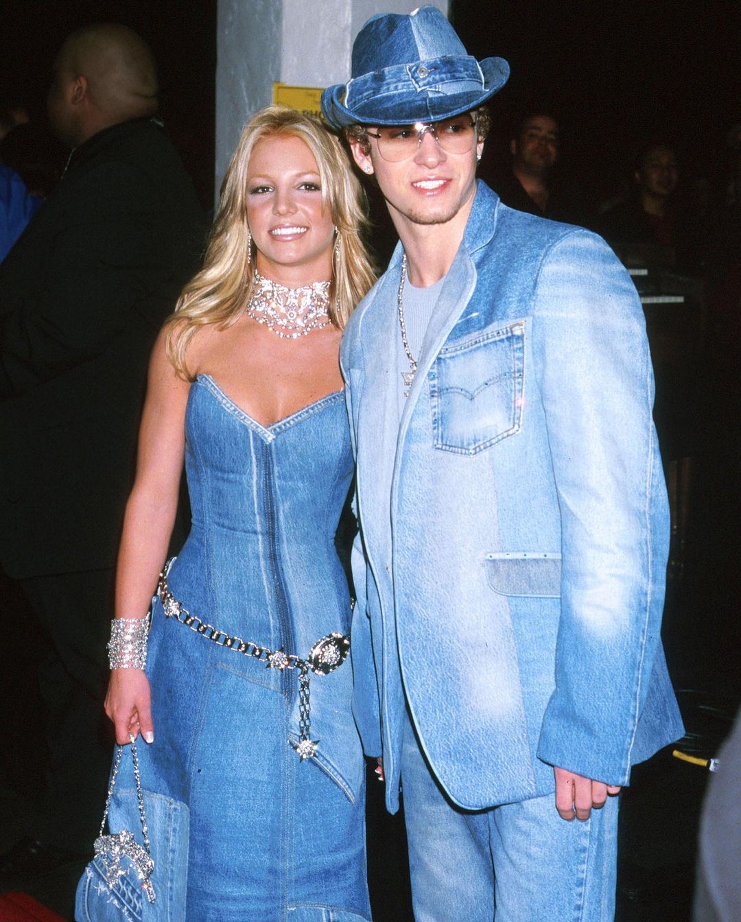 britney spears i justin timberlake, double denim