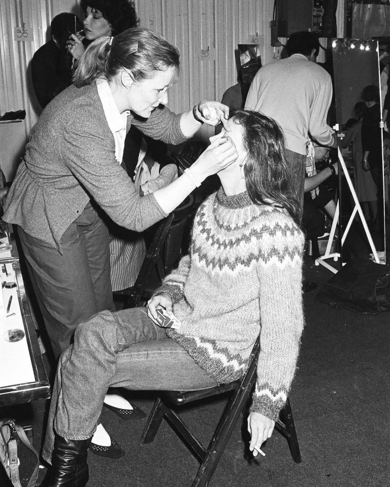 Chloé by Karl - Backstage in 1981