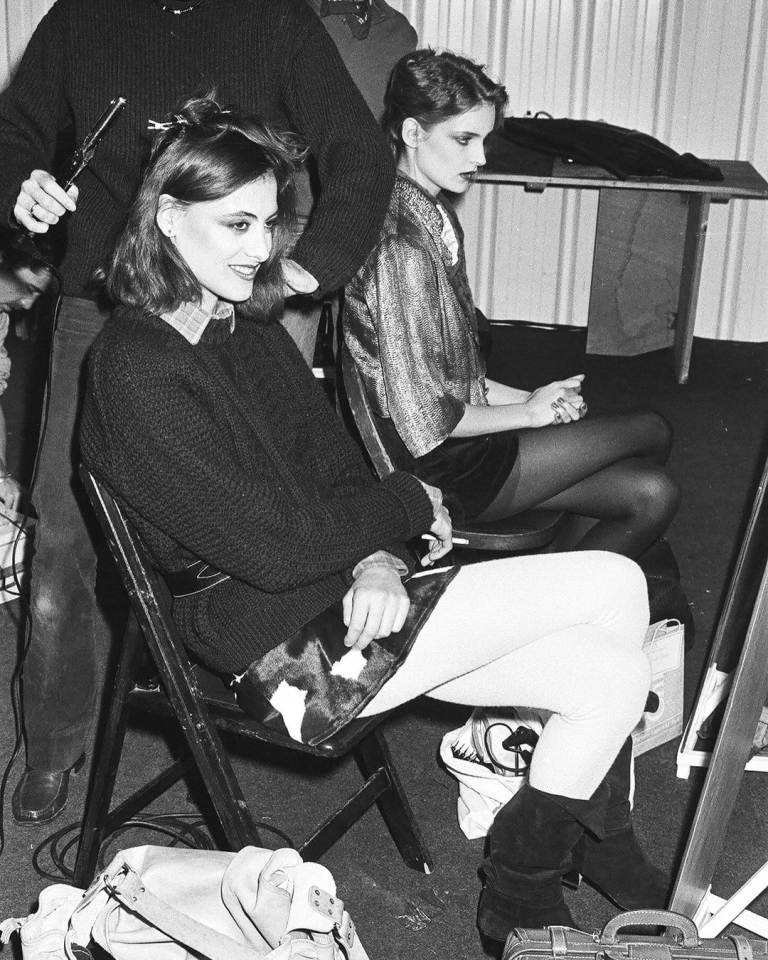 Chloé by Karl - Backstage in 1981