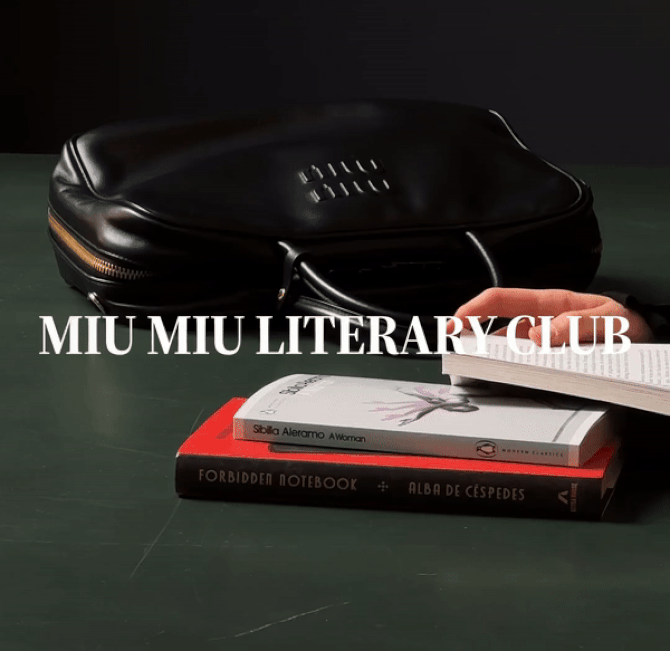 Evo zašto je važno da posetite Miu Miu Literary Club ako ste u Milanu