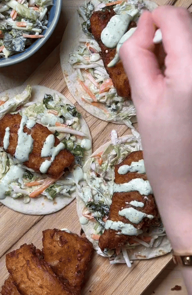Hrskavo, zdravo i posno – Crunchy fish tacos