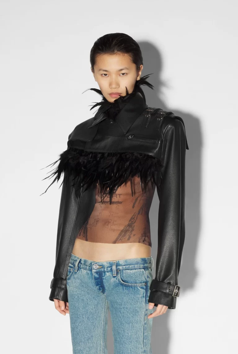 THE CROPPED LEATHER JACKET