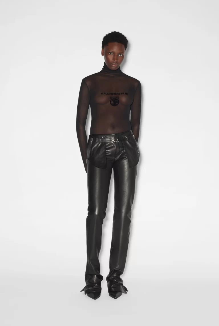 THE LEATHER PANTS
